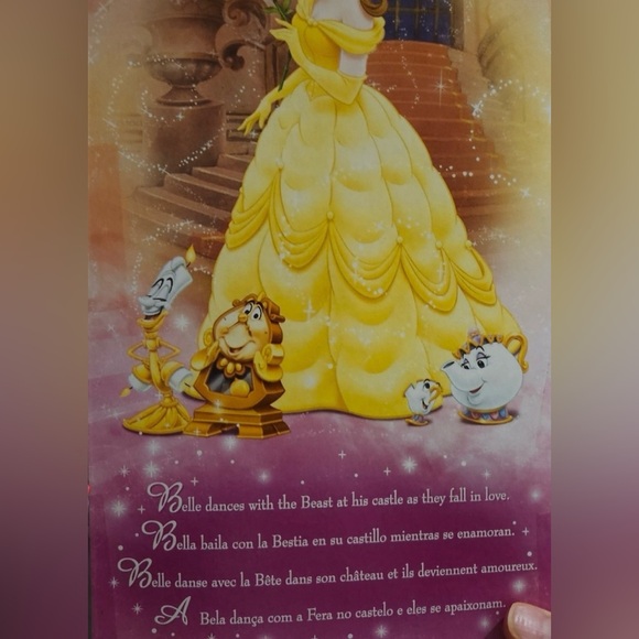 DISNEY - BEAUTY AND THE BEAST’S BELLE DOLL - Mattel - BNIB - Picture 2 of 3